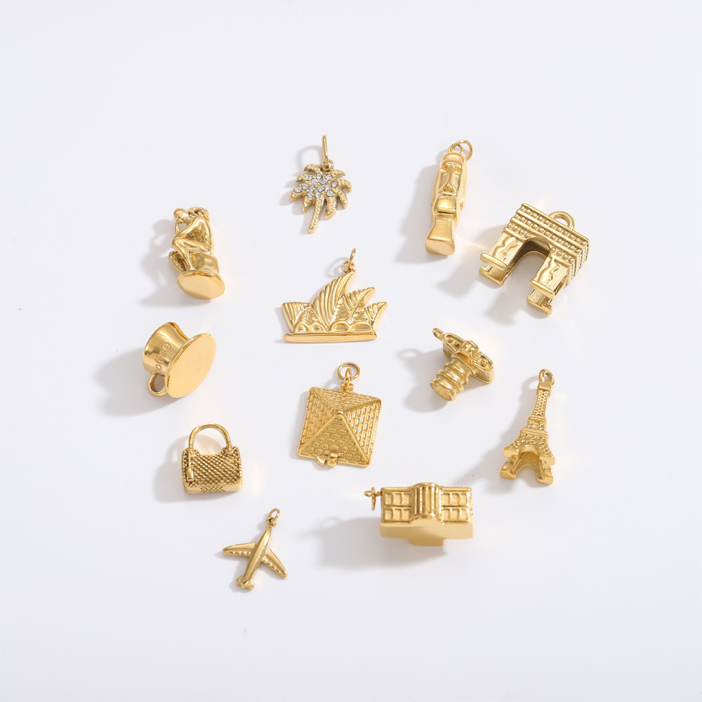 Cross-border retro creative metal jewelry accessories, simple and fashionable three-dimensional accessories, unique design sense, ins accessories pic 2