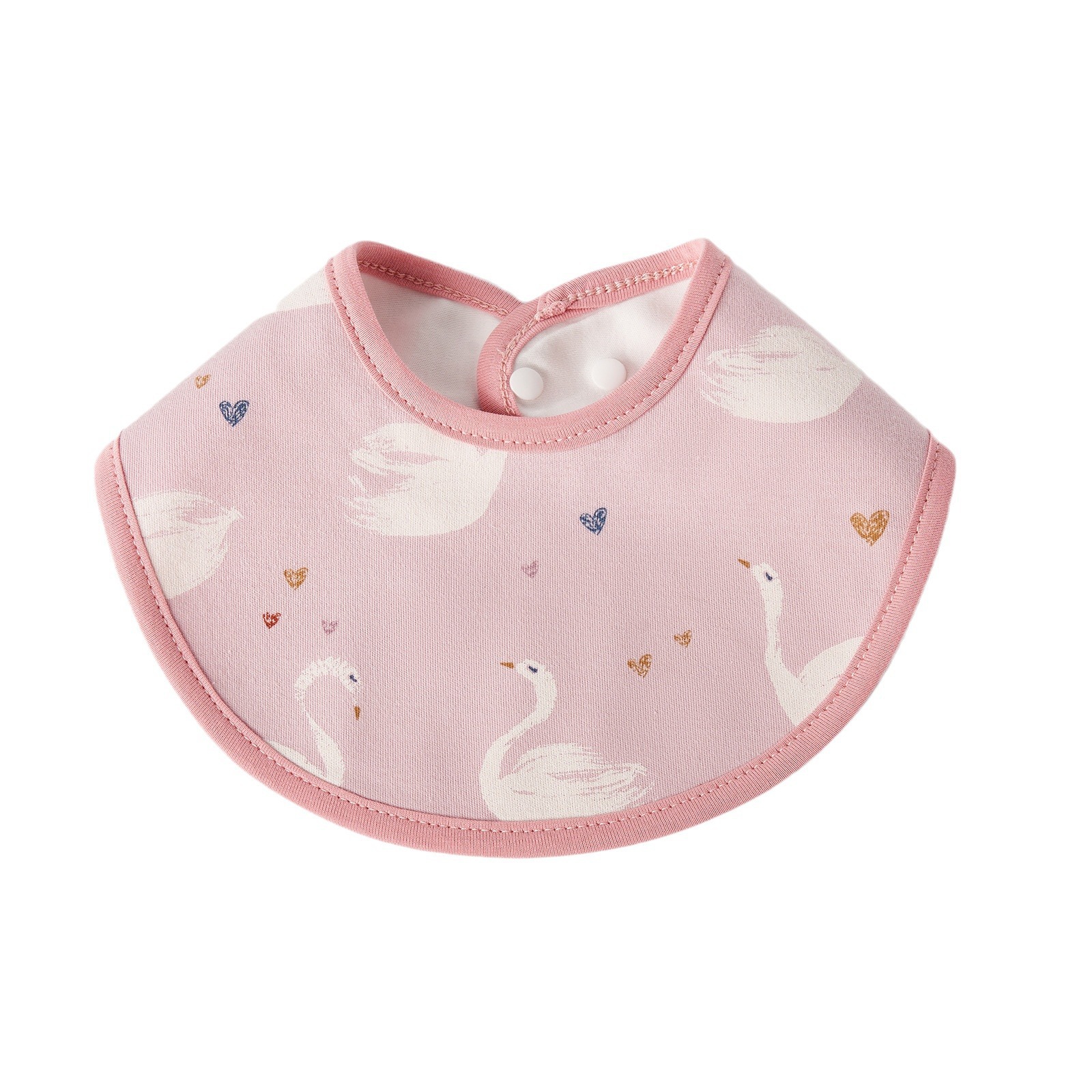 Class A Baby 3-Layer Waterproof Bib Bib Saliva Towel Children's Food Bib Baby Pure Cotton Waterproof Spit Milk Rice Pocket Item Picture