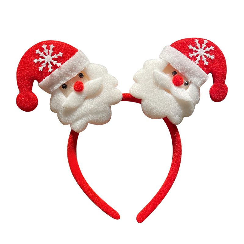 Christmas headbands Children's hair accessories Hair clips Holiday gifts Deer horn hair clips Party Dress up Headbands cos Headaccessories Item Picture