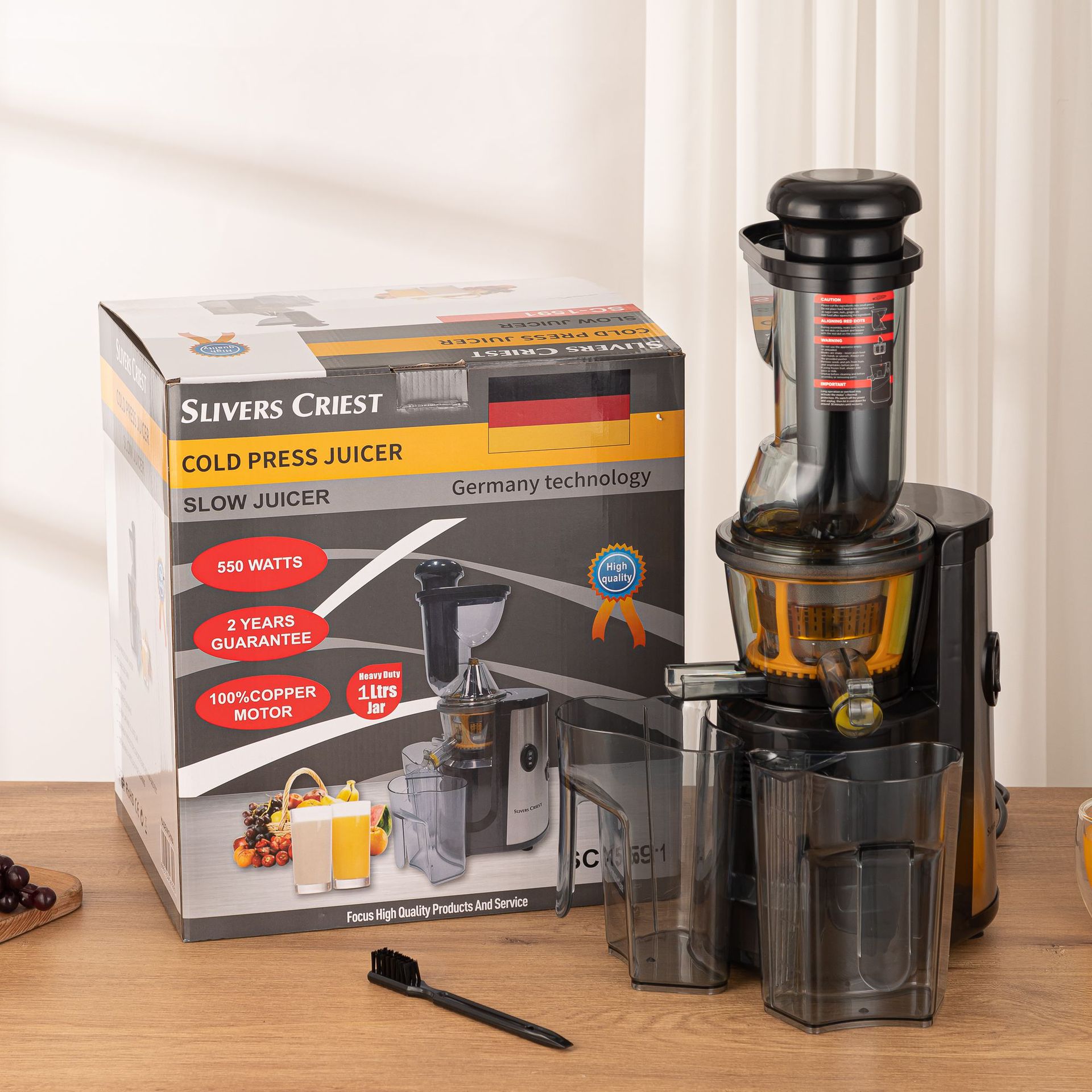 Foreign Trade Export Household Juicer, Multi-Functional Juicer, Residue And Juice Separation, Freshly Squeezed Fruit And Vegetable Complementary Food
