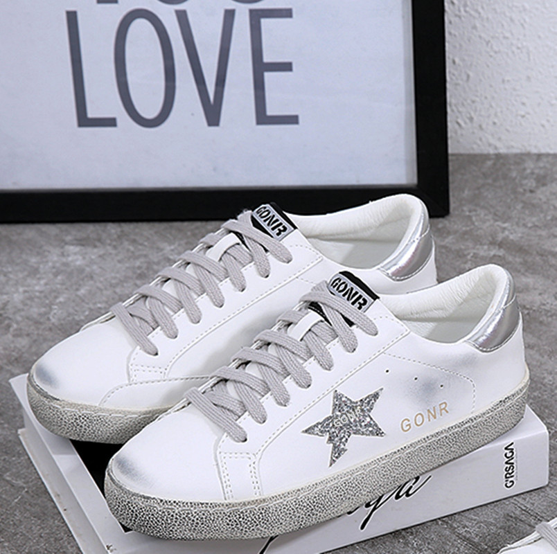 Cow Two Layers Of Leather To Do Old Small Dirty Shoes Harajuku More Than A Street Shot Stars Students Large Size 44 Couples Parent-Child Small White Board Shoes details Picture