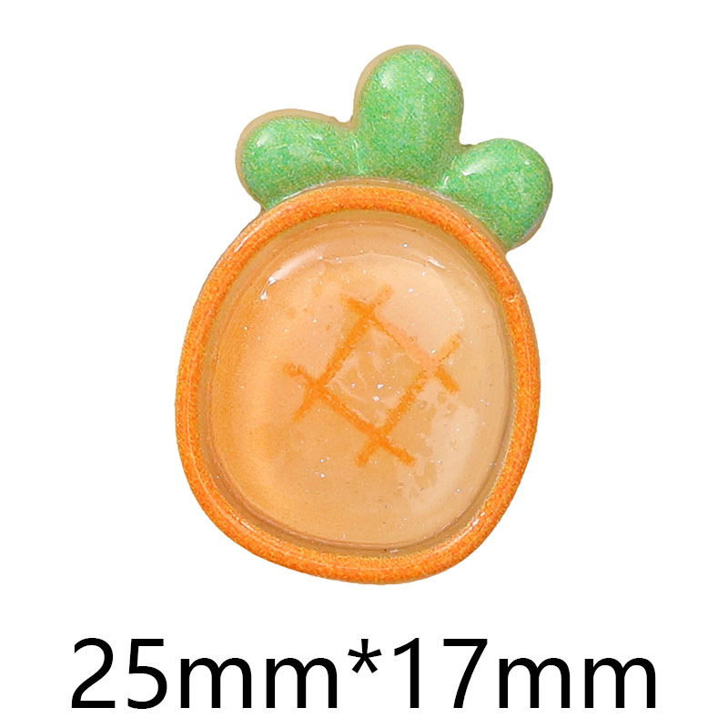 可爱水果树脂贴片手工材料奶油胶手机壳diy儿童发夹发饰配饰鞋扣详情10