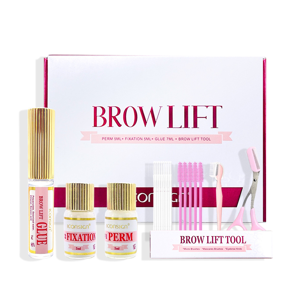Iconsign Cross-Border Hot Brow Set Keratin Eyelash Fixed Eyebrow Hot Wholesale Item Picture