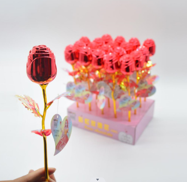 不见不散彩虹玫瑰花巧克力情人节送女友网红花束糖果创意礼品详情图5