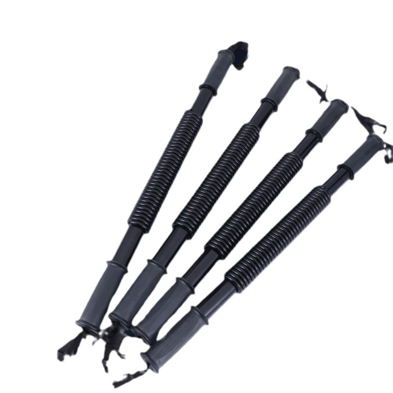 弹簧臂力棒男士家用女士臂力器30kg50kg60kg健身臂力器扩胸白底实物图