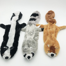 宠物毛绒玩具 仿真可爱小动物造型空心耐咬狗狗毛皮玩具