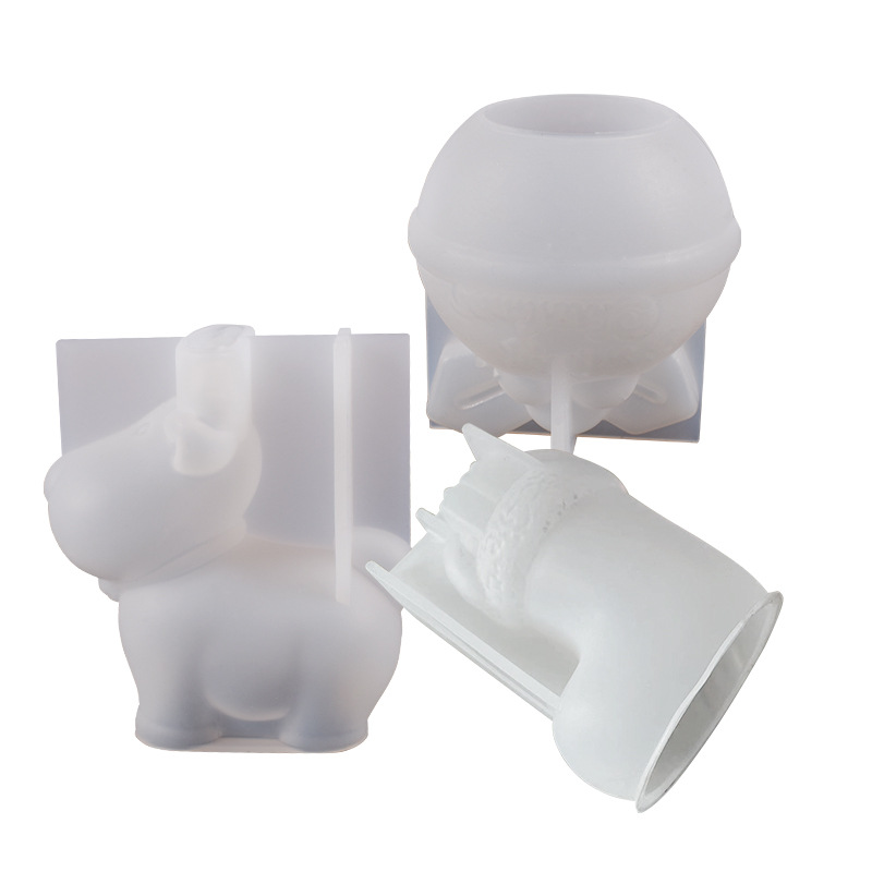 diy Christmas candles, epoxy plaster, 3D milk socks, Christmas fruit ornaments, silicone molds details Picture