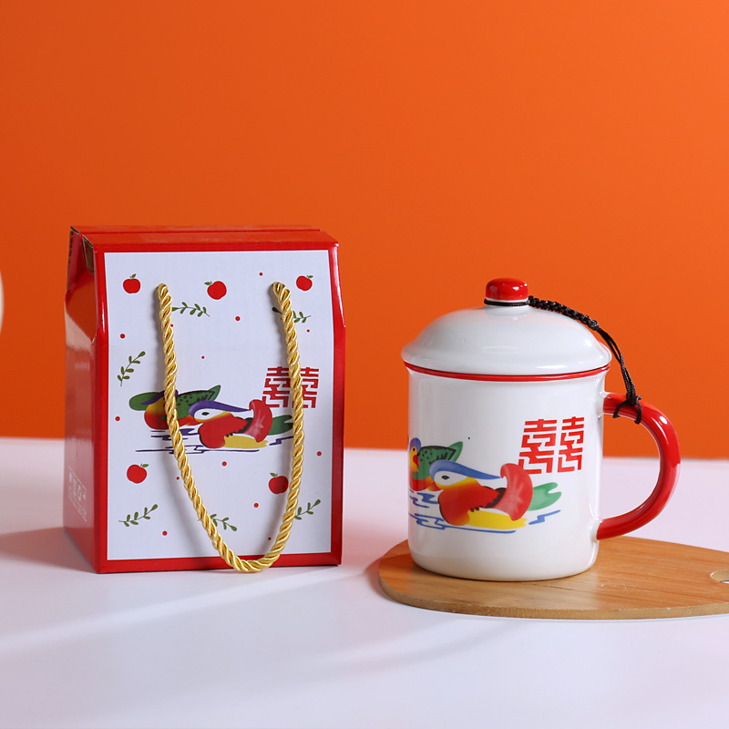Creative Retro Wind Phlegm Meng Cup Hot Funny Mug Home Water Cup Personality Gift Cup Online Celebrity Application Scenario