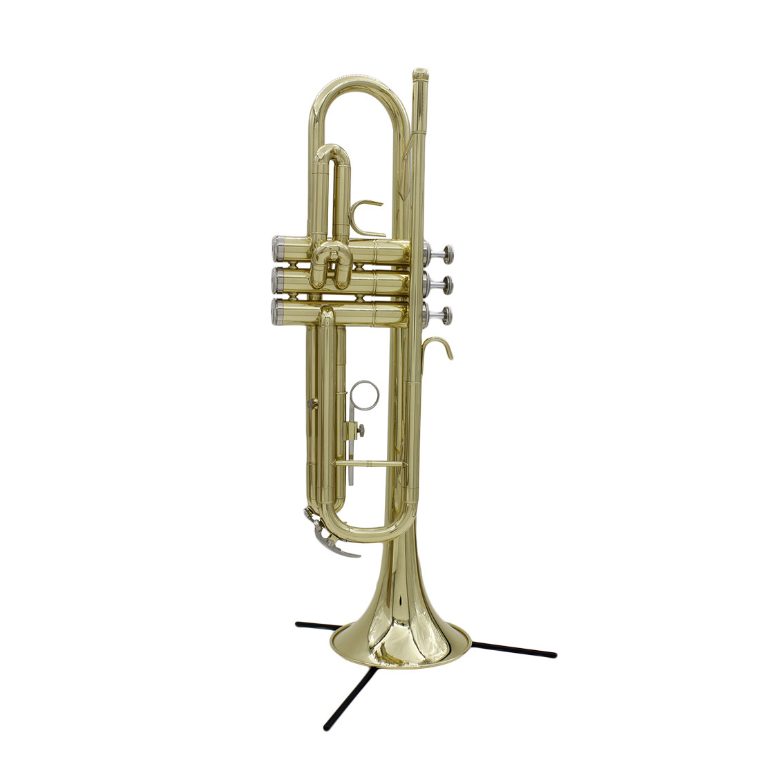 Wholesale LADE trumpet stand folding tripod support frame, trumpet instrument stand, vertical stand, display stand details Picture