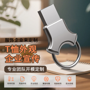 旋转U盘64GB小胖子u盘32g高速优盘3.0金属刻字u盘128GB电脑USB2.0详情3