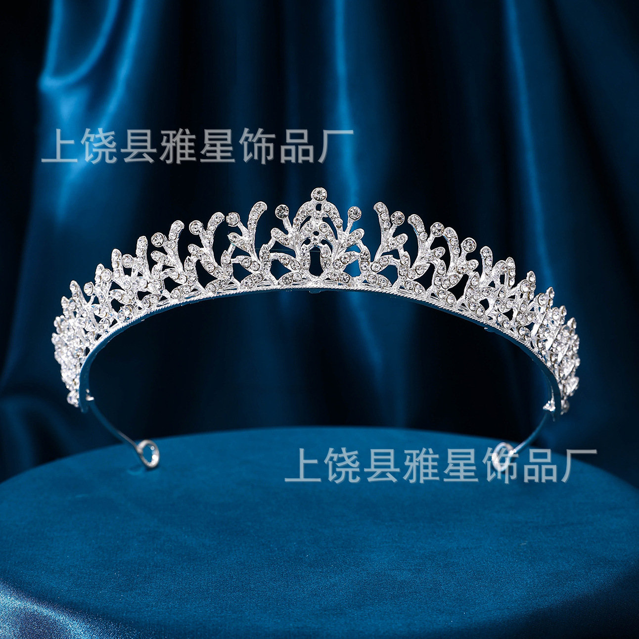 新娘皇冠头饰结婚婚纱礼服配饰发饰儿童生日公主王冠发箍工厂批发