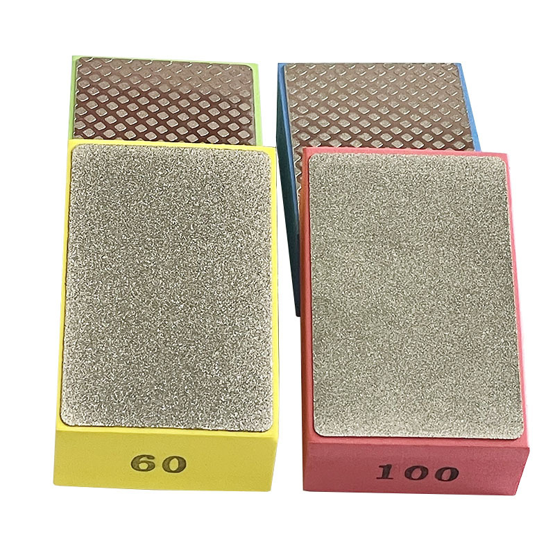 Cross-border hot sale diamond hand wipe handheld slice pulir slice azulejo aparador pulir piedra en stock. Item Picture