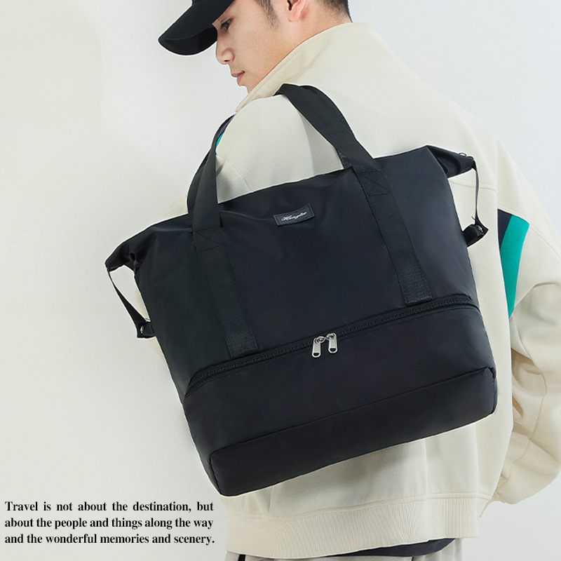 Travel Bag Wholesale Dry And Wet Separation Yoga Fitness Bag Travel Sports Portable Travel Bag Multi-Functional Travel Bag details Picture