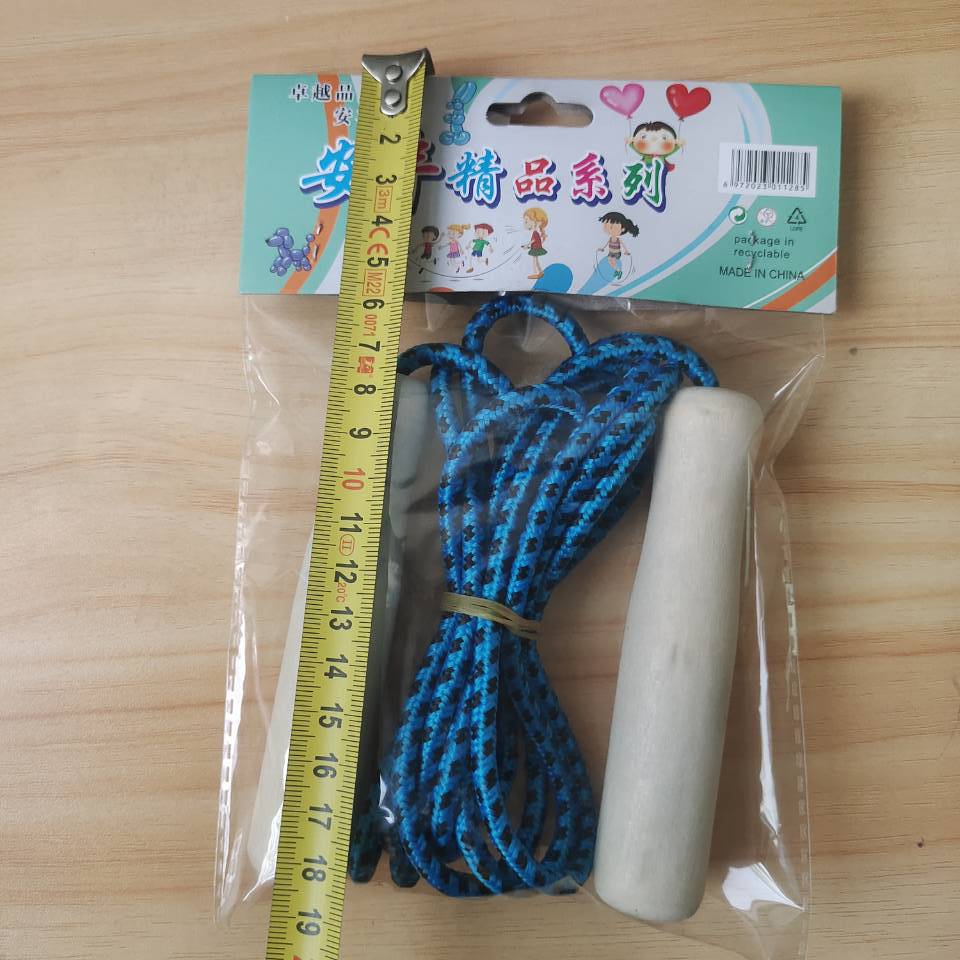 挂卡木把跳绳细节图