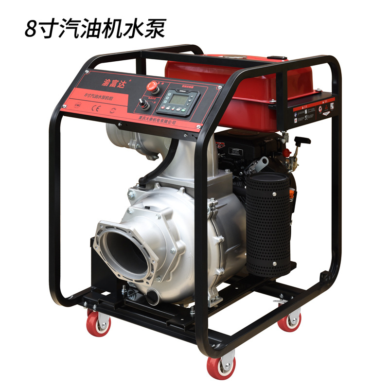 Gasoline engine water pump, fire rescue drainage, farmland irrigation 2/3/4/6/8-inch high-flow water pump Application Scenario