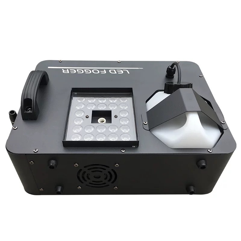 Stage 2025 hotsale 1500W upper jet column smoke machine, 24 full-color LED smoke machine, spray machine, wedding performance, bar prop,Vertical Upper Spray stage smoke machine wholesale Application Scenario