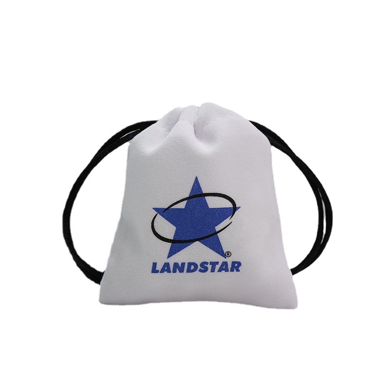 Wholesale deerskin velvet bags, wireless headphones, dust-proof storage, drawstring drawstring bags, gifts, eco-friendly drawstring cloth bags Item Picture
