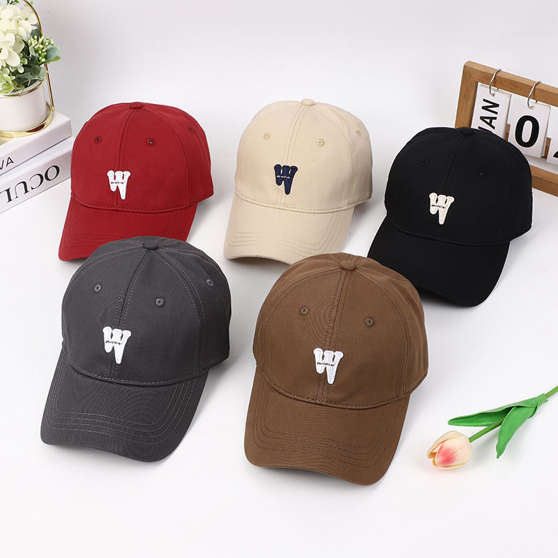 Summer New Cap Women's English Embroidered Baseball Cap Men's And Women's Outdoor Sunshade Sunscreen Cap To Modify The Face Shape Specification drawing