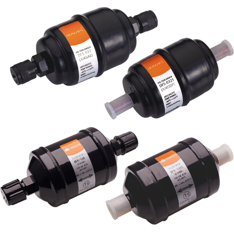 DFS drying filter screw-welded unidirectional and bidirectional air conditioning refrigeration system cold storage accessories B Application Scenario
