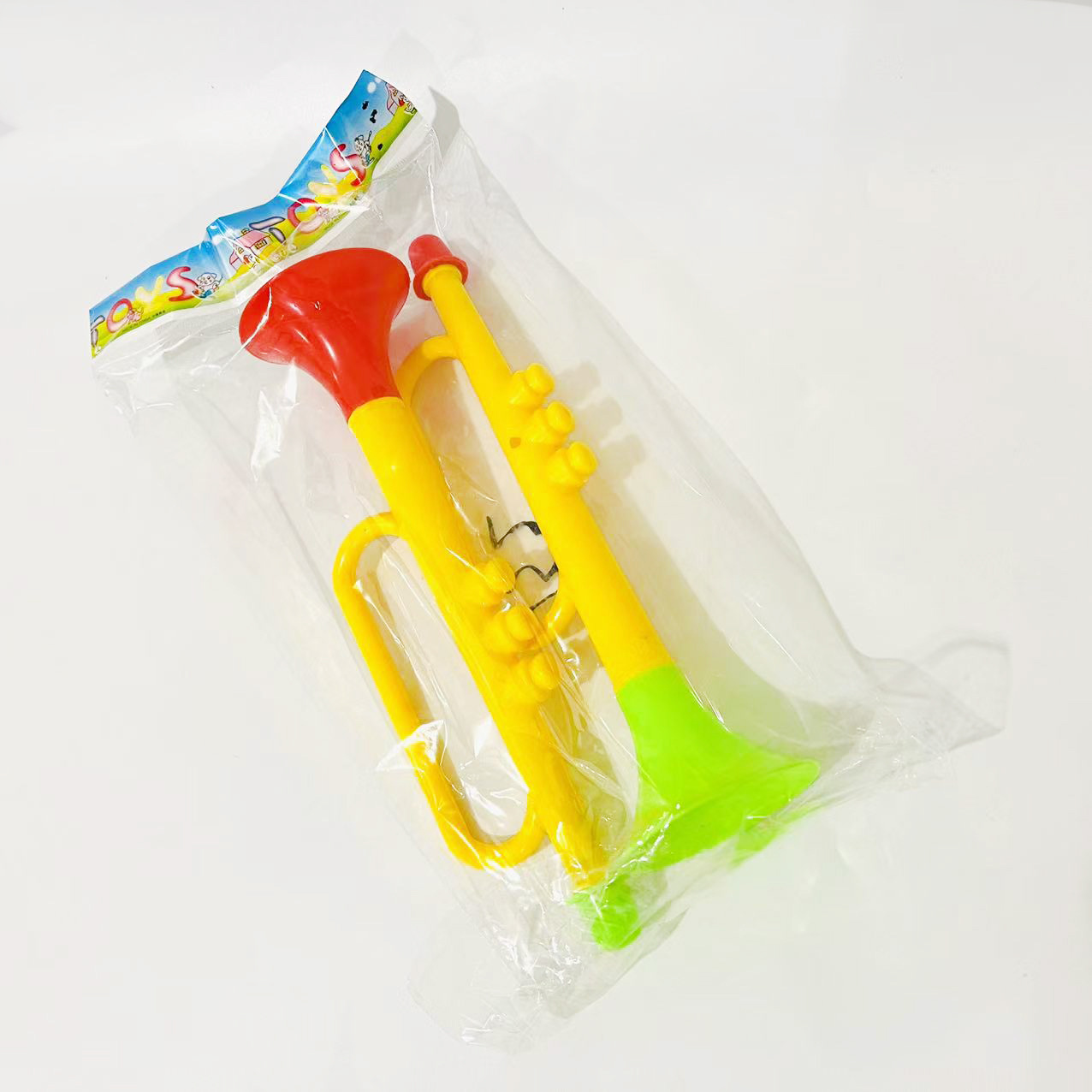 【3-4区】T182喇叭 660/箱儿童喇叭玩具球迷运动会比赛助威喇叭道具玩具地摊热卖一元货源白底实物图