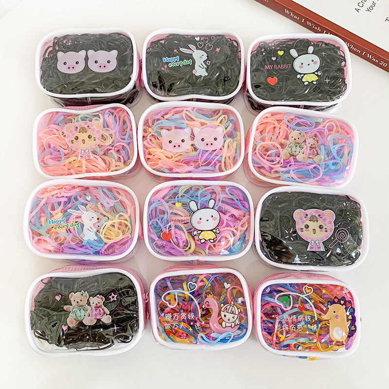 塑料小皮筋/儿童彩色皮筋/塑料彩色皮筋细节图