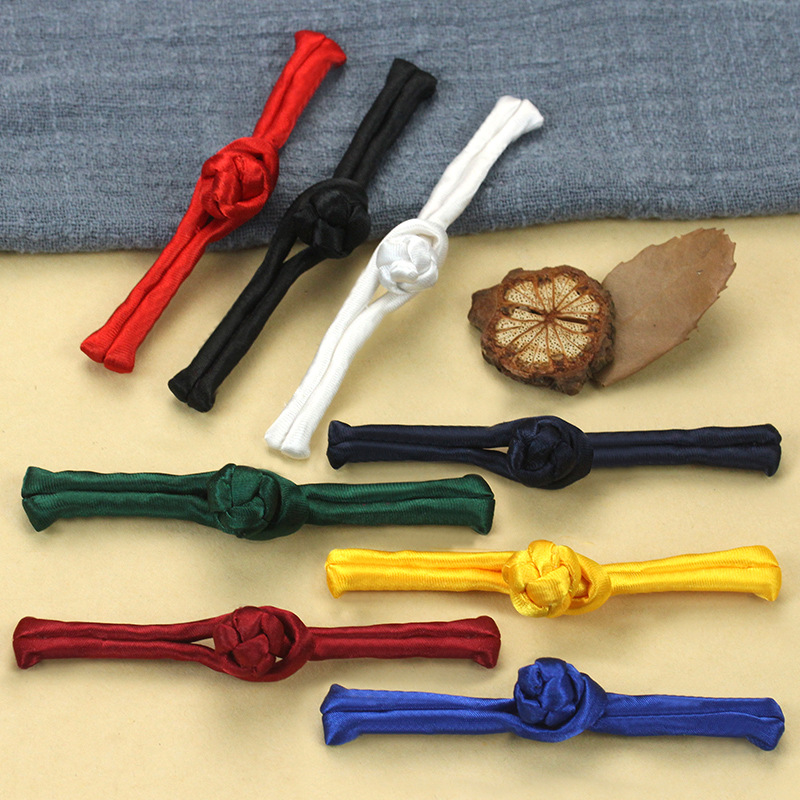 中式纽扣批发盘扣扣子旗袍布扣唐装一字民族风衣服复古手工编织纽扣