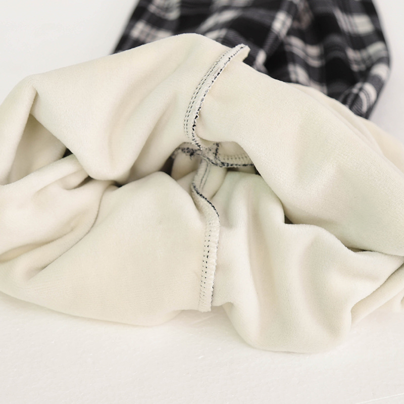 Fleece children's warm pants, pearl fleece sweatpants, double-sided fleece for boys and girls, fleece thickened casual pants, long pants for autumn and winter details Picture