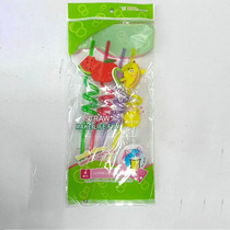 Party straws Small coil spring straws