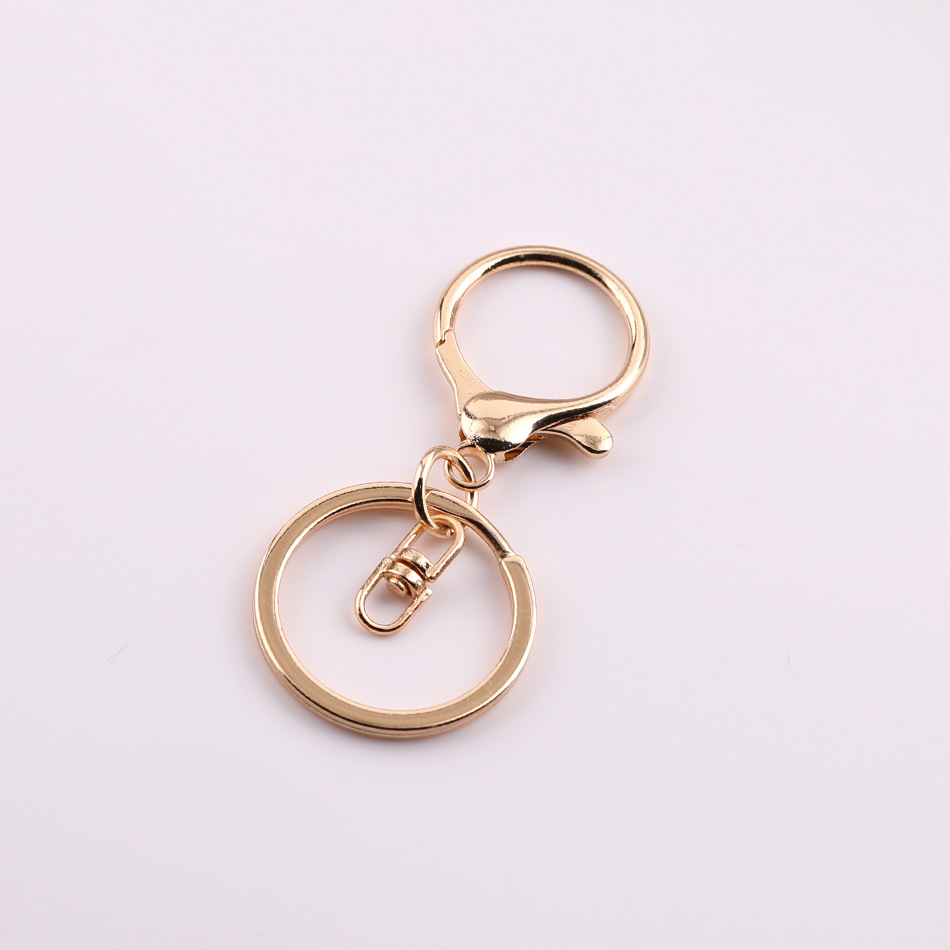 Round dragon buckle, lobster buckle, three-piece set, four-link chain, diy hardware metal 8-shaped chain, keychain, doll pendant accessories pic 23