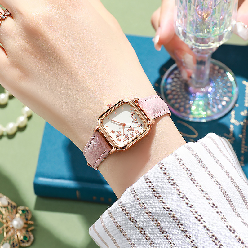 Wholesale of the new 2024 compact and dreamy princess-style butterfly dial, lively European style, high appearance level student girls' watch Application Scenario