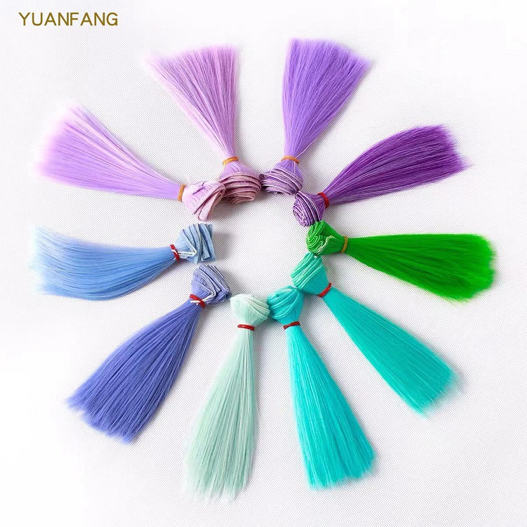 Customized cotton doll high-temperature silk hair perches, sd/bjd doll wigs, handcrafted diy hair curtains wholesale Application Scenario