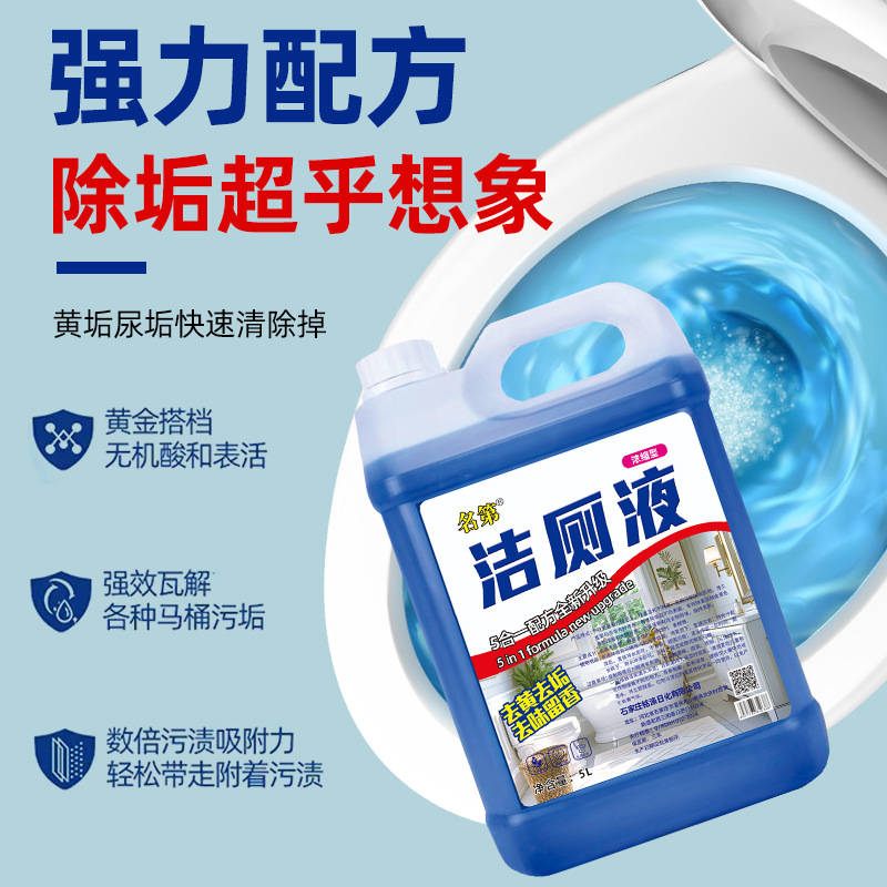 马桶洁厕剂实物图