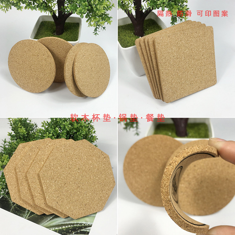 陶瓷杯垫/餐垫/杯垫/硅胶隔热垫/木头杯垫产品图