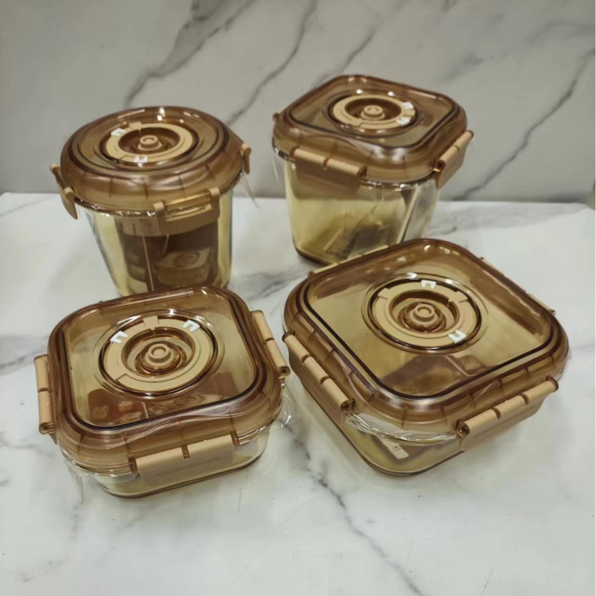 Food-grade glass lunch box, sealed food, refrigerator storage box, microwave-safe bento box Application Scenario