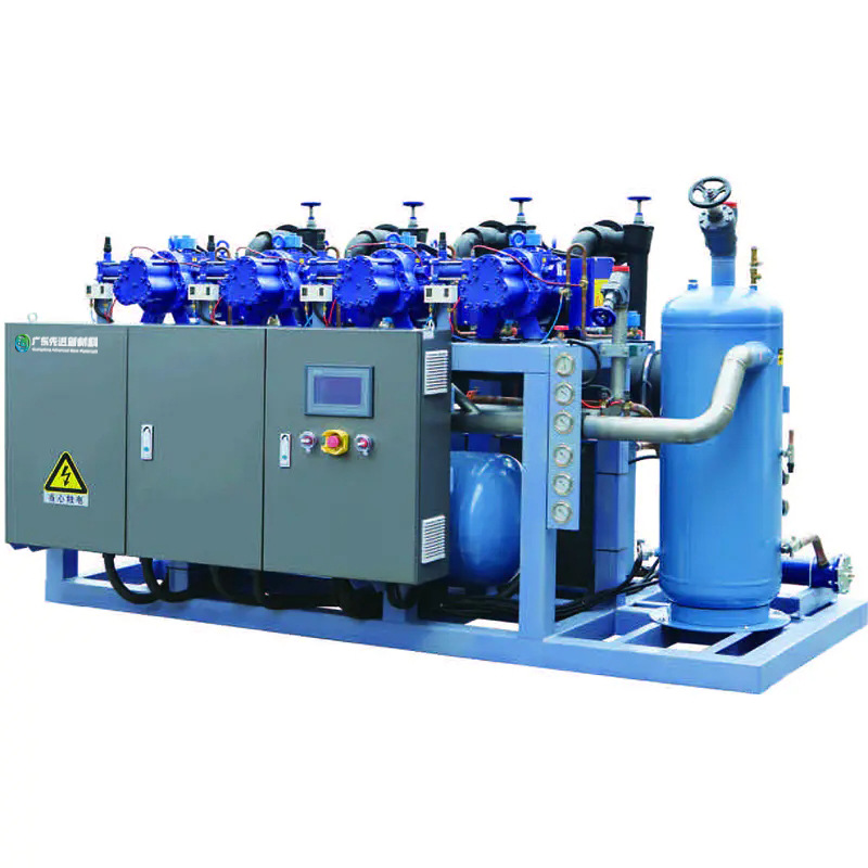 High-power refrigeration screw system units are directly sold by refrigeration and freezing cold storage air conditioning manufacturers details Picture