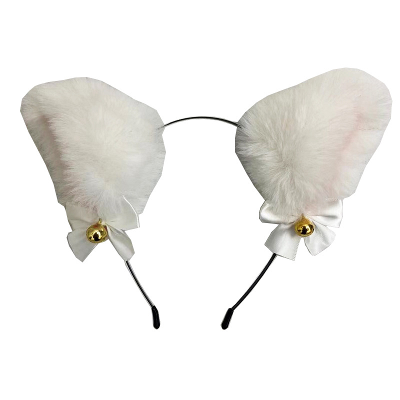 Wholesale of cat ear headbands, plush cat ear maid headbands, 2D cosplay cat ear headbands Item Picture