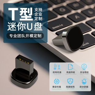 旋转U盘64GB小胖子u盘32g高速优盘3.0金属刻字u盘128GB电脑USB2.0详情4