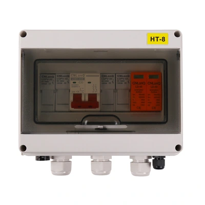 500V1000v Solar Pv Dc Bus Box Blown Fuse Surge Plastic Special Distribution Box