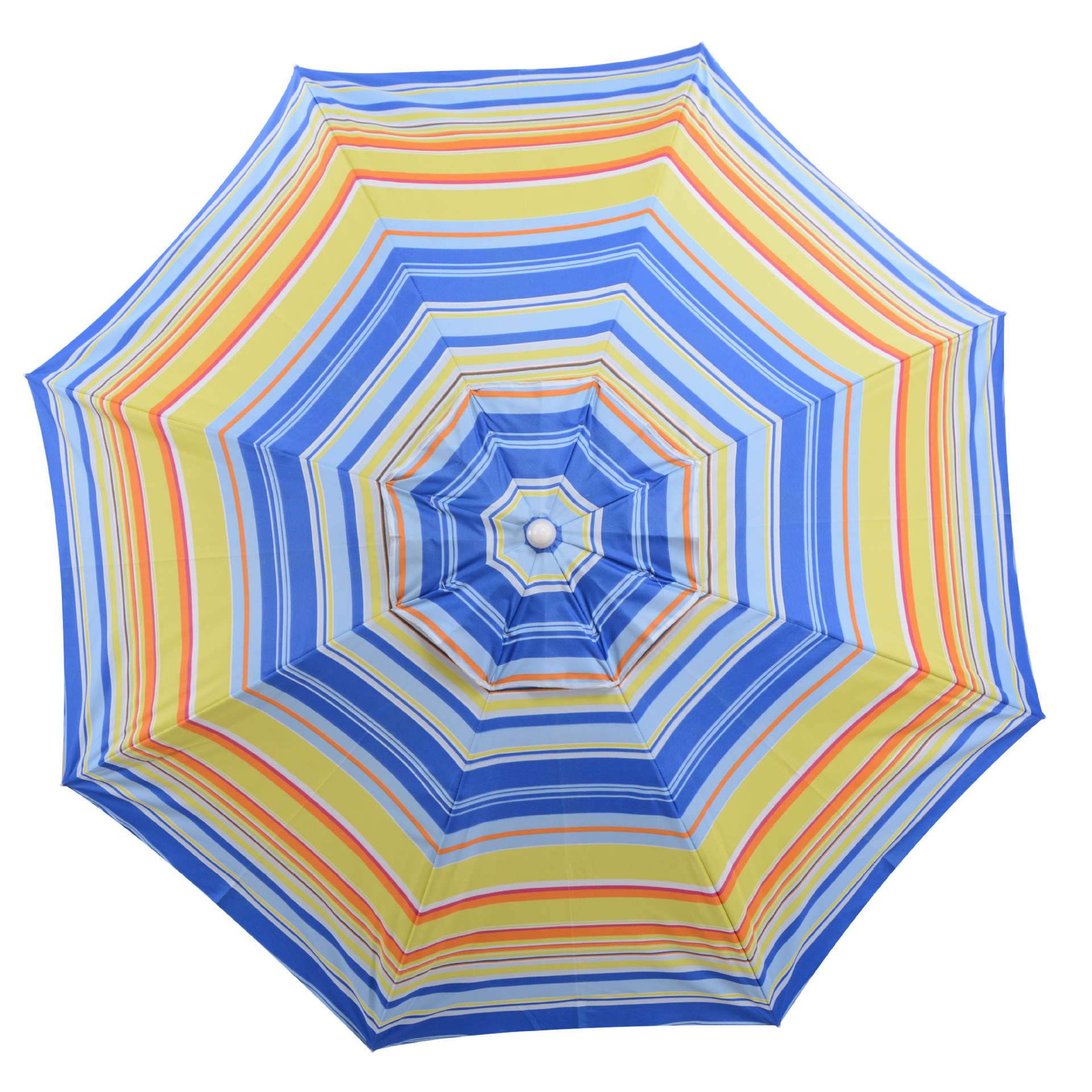 Fabricante al por mayor publicidad al aire libre sombrilla 2.4m rayas color sombra sunbrella playa sunbrella Item Picture