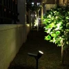 Solar-powered outdoor led waterproof tree lights, lawn lights, villa garden courtyard ground insert lights, park landscape spotlights details Picture