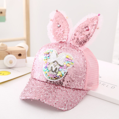 New Summer Cute Children's Cap New Children's Baseball Cap For Boys And Girls Sports Sunscreen Cap details Picture