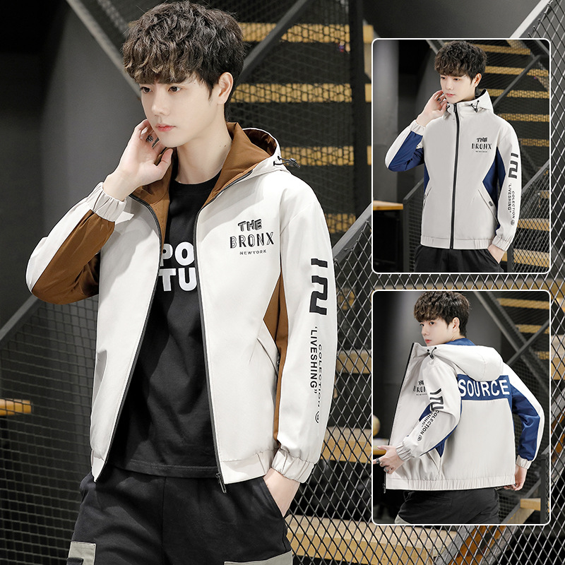 The new men's autumn jacket is highly recommended. It's a versatile coat for men