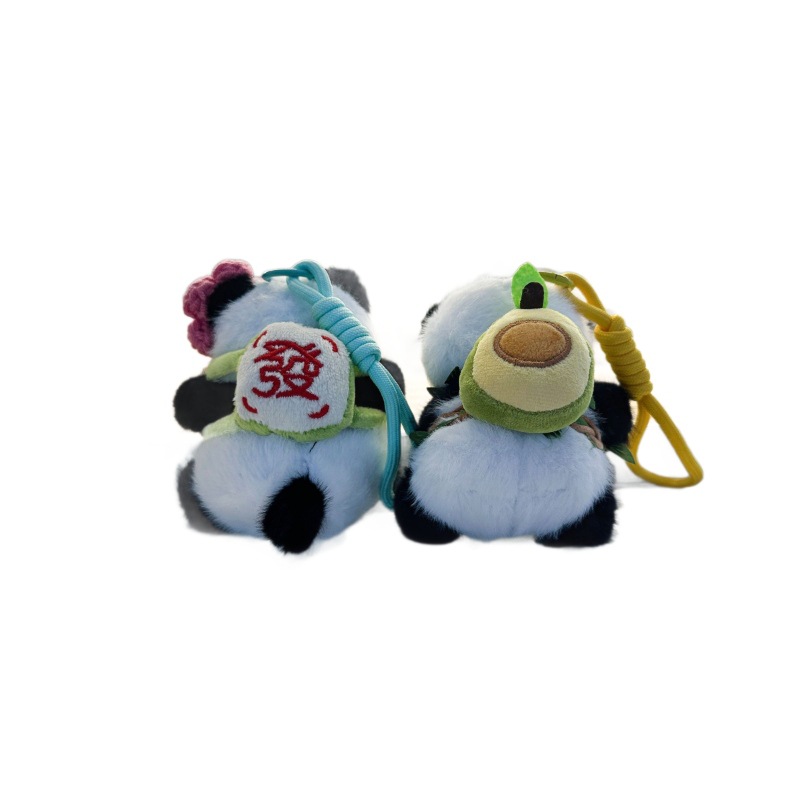 Cute giant panda plush toys, national treasure panda dolls, pendants, small ornaments, stuffed dolls, and tourist souvenirs Item Picture