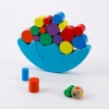 Early education Moon Balance building blocks, children's educational stacking and stacking toys, wooden kindergarten hand-eye coordination games Item Picture