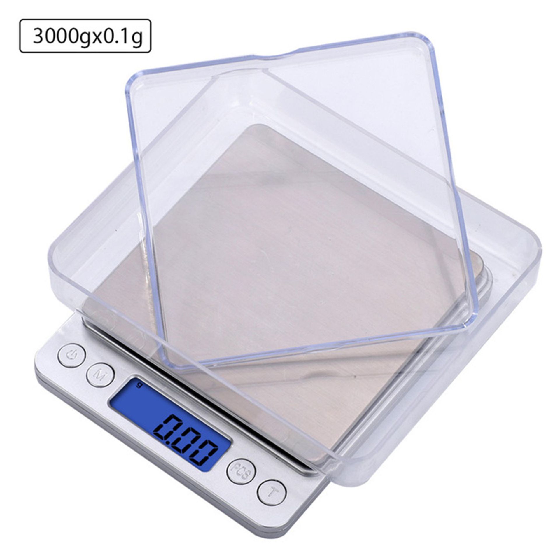 i2000电子秤厨房秤烘焙电子称不锈钢珠宝秤便携式克称 首饰口袋秤详情图4