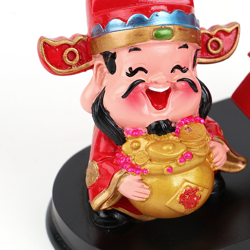 招财猫/水晶树摆件/狮子头工艺品细节图