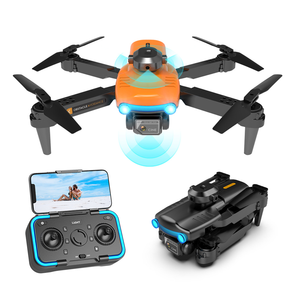 F187 Folding drone optical flow high-definition 4K aerial photography obstacle avoidance quadcopter cross-border remote control aircraft toy