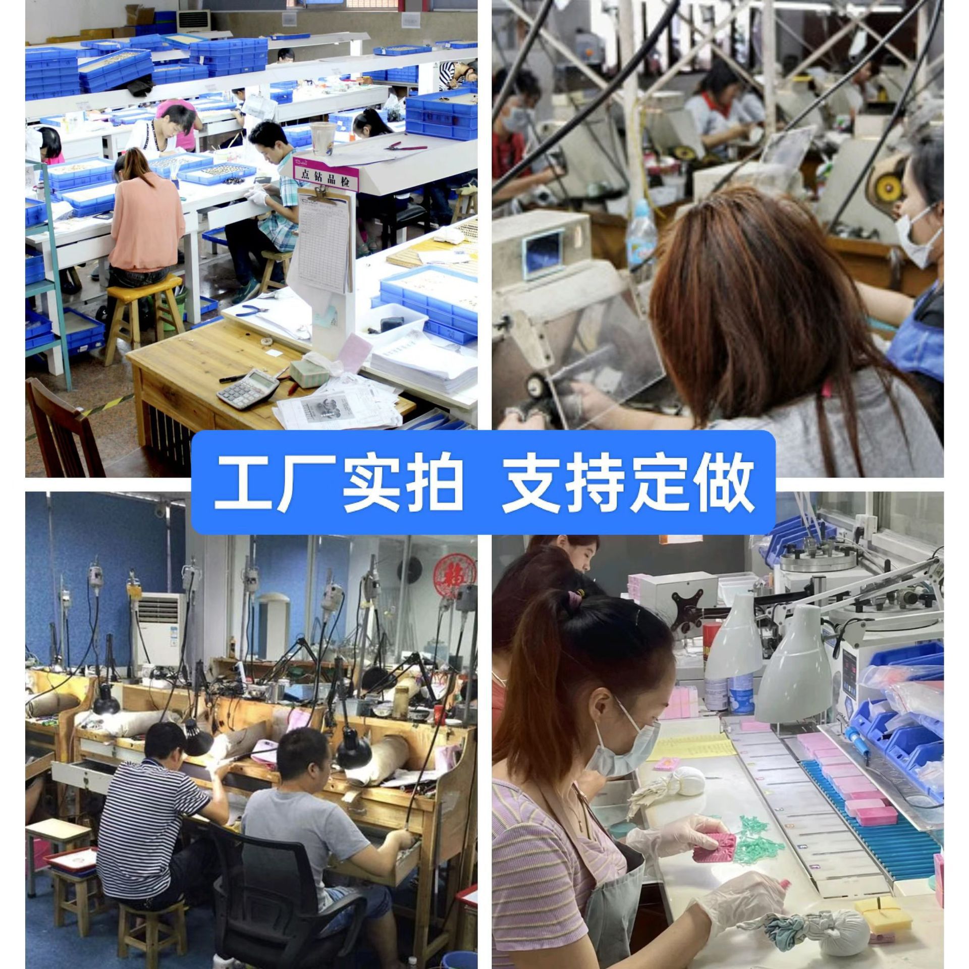 项链/珍珠/天然石项链/珍珠链条女款拼接气质/珍珠项链产品图