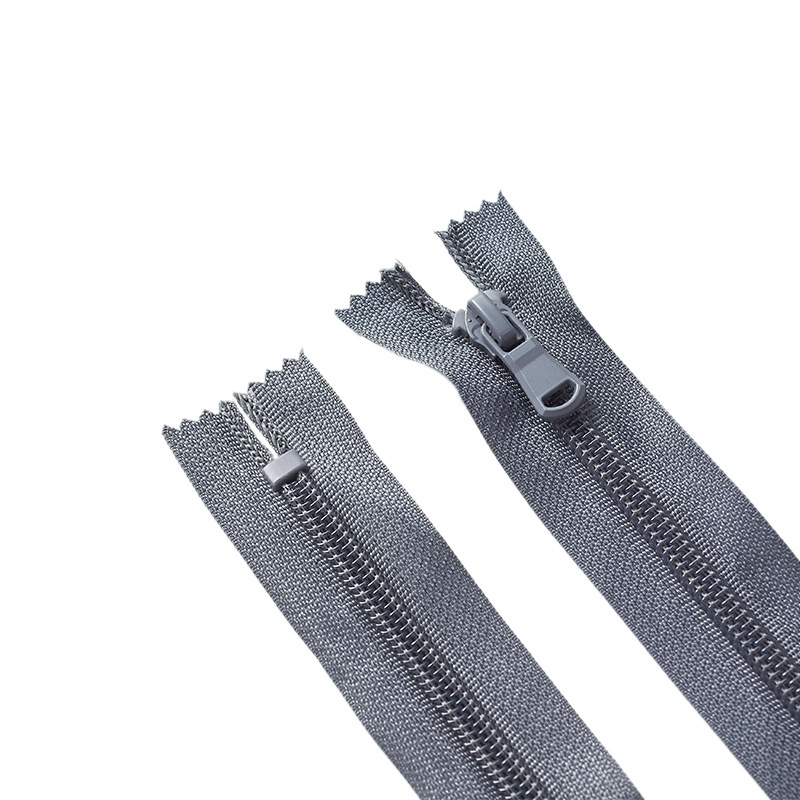 Wholesale of No. 5 nylon zipper closed-tail pocket bags, handbag seat cushions, closed short zippers from the manufacturer in multiple colors Item Picture