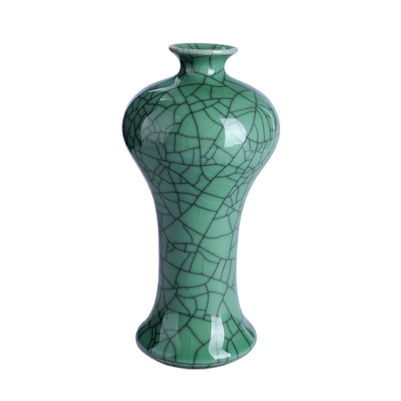 青瓷个性手工艺摆件小美人醉婉约典雅家居装饰品水培花插陶瓷花器详情图5